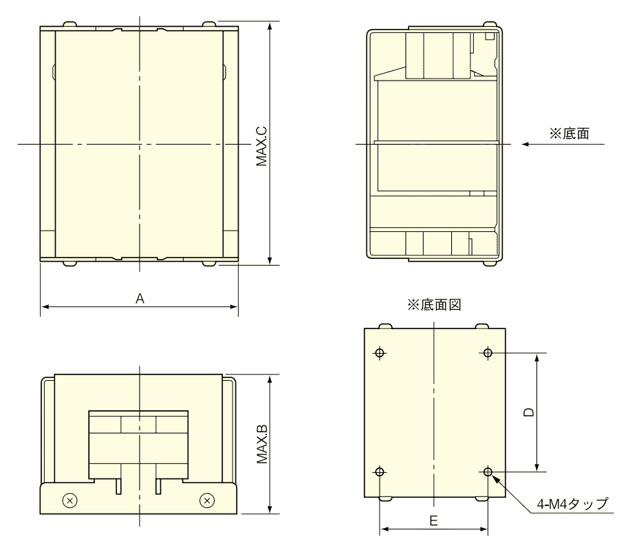 外形寸法図